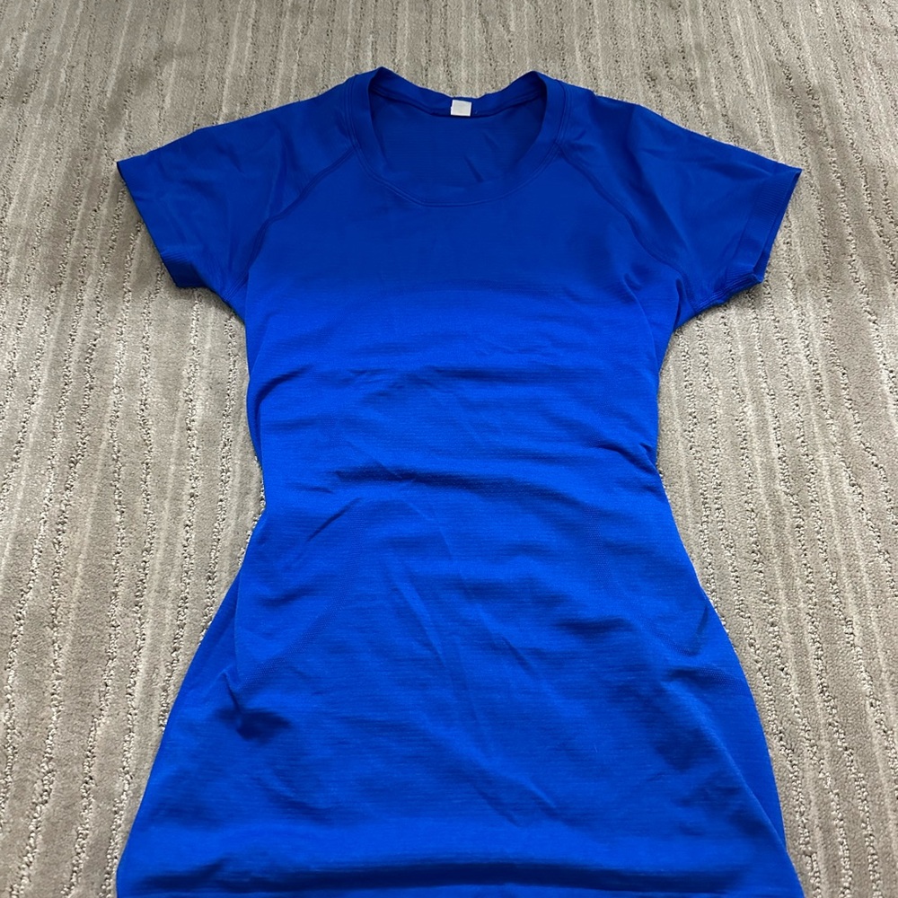 Lulu Royal Blue Short Sleeve Tee